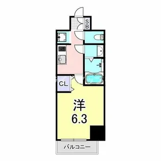 CREST TAPP DITA 神戸西パークフロント【15階】の間取り