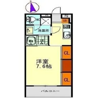 DoubleTree御器所【1階】の間取り