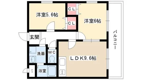 サン・アペックス西城【501号室】の間取り