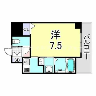 MJC神戸ブレイヴ【10階】の間取り