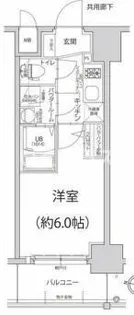 エスリード神戸大倉山ヒルズ【8階】の間取り