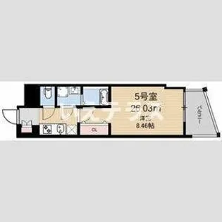 SPコート神戸【4階】の間取り