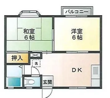 マノワールB【103号室】の間取り