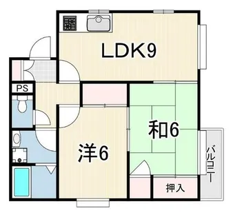 メゾン・ド・フルール【2階】の間取り