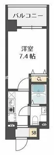 ベルトピア門口【10階】の間取り