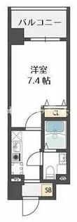 ベルトピア門口【10階】の間取り