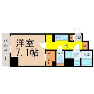 マリーベル栄【9階】の間取り