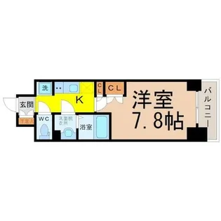 アデグランツ上前津【7階】の間取り