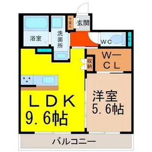 Grandeur Chikusa(グランドゥール千種)【3階】の間取り