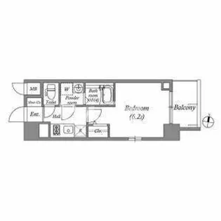 Cion KOBE Bayside【9階】の間取り