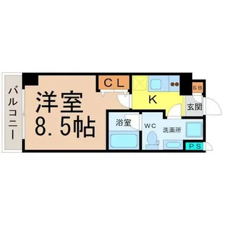 ASレジデンス上前津【2階】の間取り