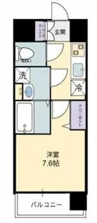 グランカリテ神戸ハーバーランド前【2階】の間取り