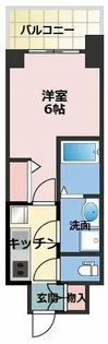 ARCOBALENO OSAKA FUSE【8階】の間取り