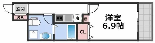 Chambord【3階】の間取り