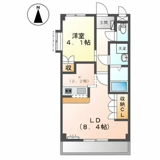 フェリーチェ(Felice)【1階】の間取り