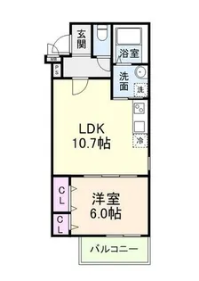 大阪府守口市藤田町3丁目【アパート】の間取り