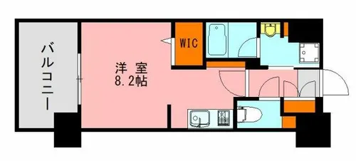 LANDIC O2227【11階】の間取り