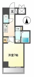 PONTE ALTO新栄(ポンテアルト)【4階】の間取り