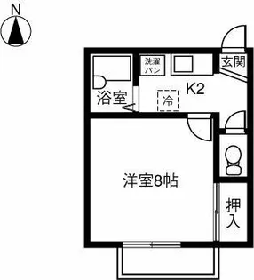 モルヘンイセタ【101号室】の間取り