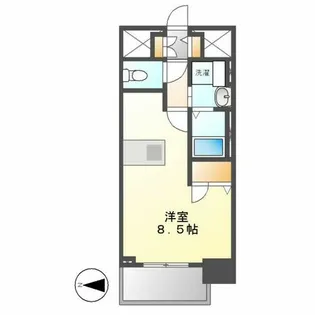 プレサンス丸の内レジデンスⅡ【2階】の間取り