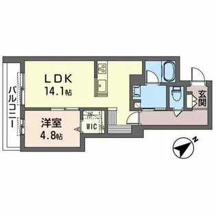 Alivio【2階】の間取り