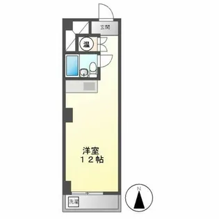 チサンマンション栄Ⅱ番館広小路B棟【306号室】の間取り