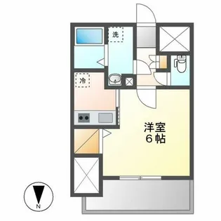 エスリードレジデンス上前津フロント【903号室】の間取り