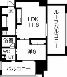 白川公園パークマンション【2階】の間取り