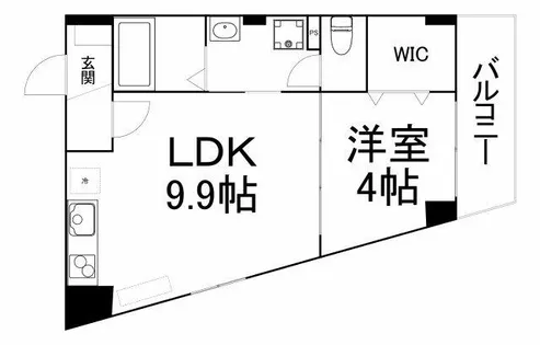 アルカンシェルコート緑橋【203号室】の間取り