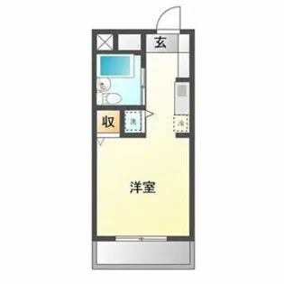メゾン・ド・アミー【512号室】の間取り