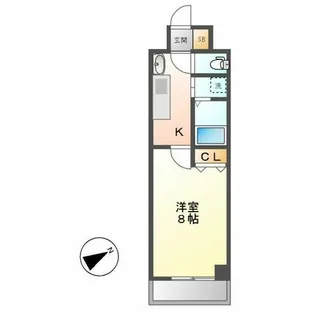 リアライズ沢下町Ⅱ【4階】の間取り