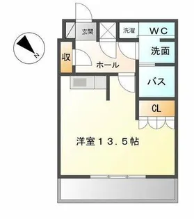 千種タワーヒルズ【4階】の間取り