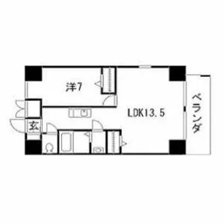 ルラシオン吹上【11階】の間取り