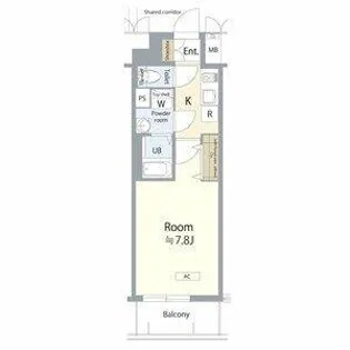 エスリード金山リュクス【11階】の間取り