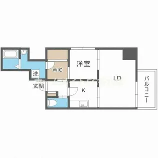 トラストマン堀江【3階】の間取り