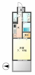 GRAND ESPOIR IZUMI【12階】の間取り
