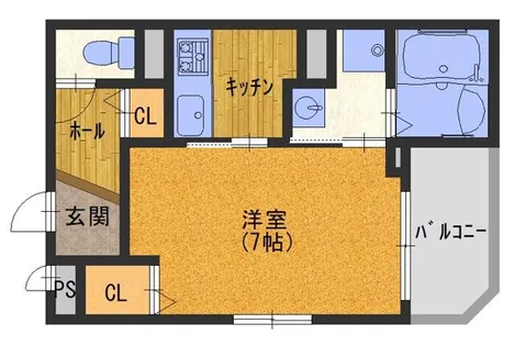 アルマグラータ【3階】の間取り