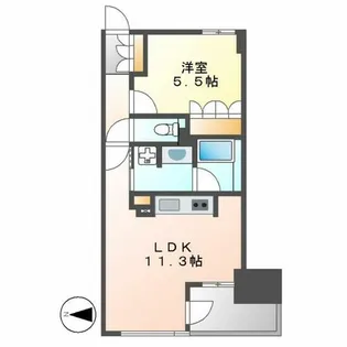 ローレルアイ久屋大通【7階】の間取り