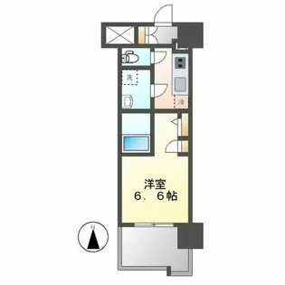 エスリード葵 広小路通【12階】の間取り