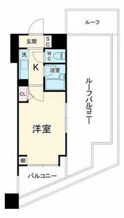 エスリード同心第2【9階】の間取り