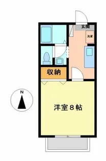 サンハイムK【102号室】の間取り