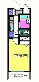 リバーサイド金岡【3階】の間取り