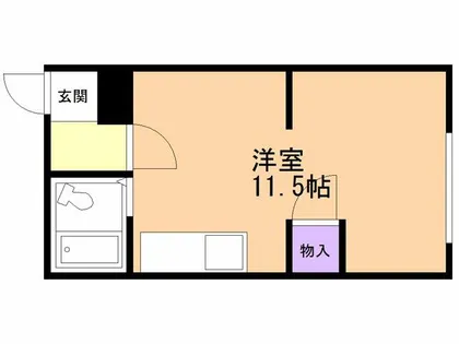 アバンセ20【2017号室】の間取り