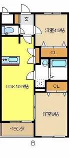 ティファニー【5階】の間取り