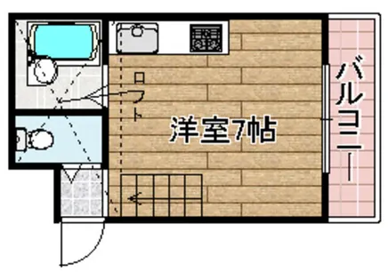 FKビル【302号室】の間取り
