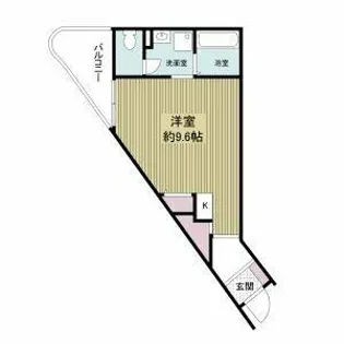 エントレ流町【3階】の間取り