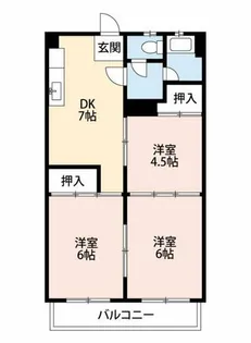 第2知商ビル【501号室】の間取り