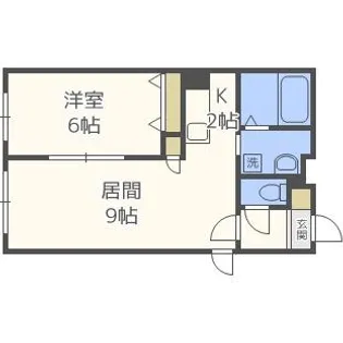 サンテラス宮の森【3階】の間取り