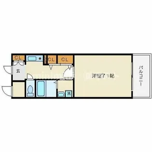 サムティ本町橋【7階】の間取り