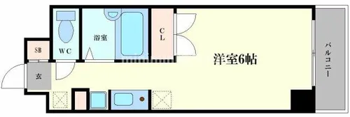 willDo九条【5階】の間取り